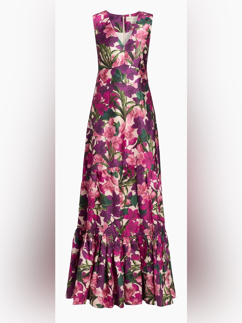 SACHIN BABI Rori Floral Sleeveless Mikado